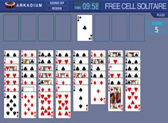 Пасьянс Свободная ячейка