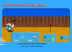 Asterix - Throw a Roman